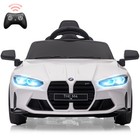 Licensed Bmw M4 Electric Ride-on Car 12v For Kids W  Twin Motors 2 Control Modes
