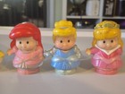 Little People Disney Princess Lot - 6 Figures - Aurora  Cinderella bell   