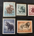 South Africa 1954 Wildlife Stamps Complete Set Mint Hinged 14 Total