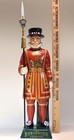 Beefeater Yeoman - Gin Decanter Statue - Vtg Carlton Ware Bar Decor - Complete