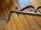 Vintage Wrought Iron Advertising  Sign Hanger Bracket Holder