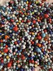 3 Lb Bags Weighed From This Huge Pile  Mixed Marbles   Tons Of Shooters 
