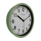 New 8 78  Basic Indoor Analog Round Modern Wall Clock  Sage  fast Shipping 