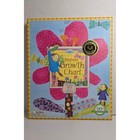 Eeboo Keepsake Growth Chart New Sealed Hot Pink Flower 60 Inch Wall Chart