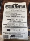 Apt Battery Adaptors 2 Pack  Aa To C Or D  C To D  Brand New Factory Sealed