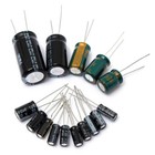 120pcs 15 Value 50v 1uf-2200uf Electrolytic Capacitor Assortment Kit Set