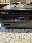 Teac Cd-rw890 Compact Disc Recorder With Remote  Manual And Original Box