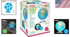 Durable 8    Accessory Globe - Led Illuminated World Map For Educational Play