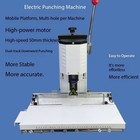 Electric Hole Punch  Binding Machine  Hole Punch  Drill  Hole-making Machine