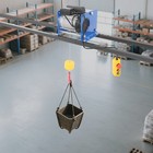 400kg 881lbs Hoist Electric Winch Wired Electric Lifting Hoist   Remote Control