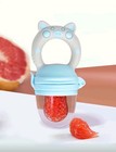 2 Pcs Baby Feeding Pacifier  Chewlery  Fruits And Veggies Feeder  Teething Toy