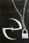 Evanescence Sterling Silver Lock   Key Necklaces Officially Licensed Amethyst