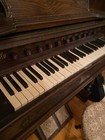 1800s Antique Pump Organ Historic Authentic Victorian Piano Musical Instrument
