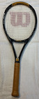 Wilson Blade Comp Tennis Racket 4 1 4  Strung Mp 100 Sq In  Black   Gold