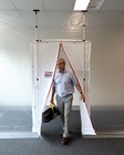 Zipwall Mdk Magnetic Door Kit Bundle  1-pack  Clear