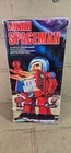 1960 s Lunar Spaceman Robot By Mego Hong Kong Silver W  Original Box   works   