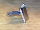 Vintage Gillette 1966 L4 Original Pressed Logo Ball End Travel De Safety Razor