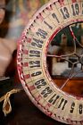 Antique Wood Roulette Gambling Carnival Wheel Casino Game Vintage Circus Old