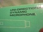 Uni-directional - Hand Held Corded Dynamic Microphone - Karaoke