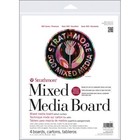 4 Sheets Pro-art 500 Series Mixed Media Board 11x14 Inch Vellum Surface