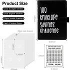 100 Envelope Challenge Budget Planner  5 050 Money Saving Cash Challenge Book