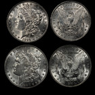 1878-1904 Morgan Dollar Roll - 20 Coins - Au   Bu - High Grade Bullion