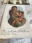 Lot Of 2 Early 1900s Native American Postcards     Embossed   Escalante Az