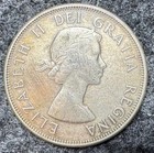1958 Canada          50 Cents Canadian Silver Half Dollar