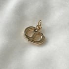Christian Dior Pendant Charm  Gold  18mm