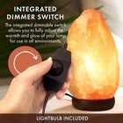 Himalayan Salt Lampes  7-11lb    Includes Dimmer Switch   Natural 8-10 Inch