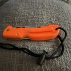 Cressi Sharky Orange Folding Scuba Diving Knife