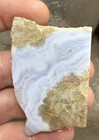 Namibia Blue Lace Agate Rough Slab Lapidary Cabochon 35 Grams