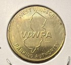 New Jersey Wwpa West Windsor Uncirculated Parking Authority Parking Token-20mm
