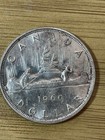 Pair Of Canadian 1 Dollar 80  Silver Coins In Au   Ms Condition