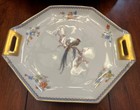 Theodore Haviland Paradise Antique Handled Cake Plate
