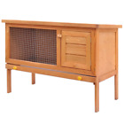 Wooden Rabbit Hutch Chicken Coop Bunny Cage Small Animal Pet House Backyard Cage
