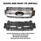 For 2017 2018 2019 Ford F250 F350 F450 Super Duty Bumper Grille Chrome Grill