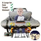 Shopping Cart Cover For Baby Boy Girl  Anti Slip Design  Cotton High Chair Co   