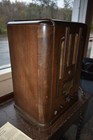 Vintage Rca Victor Tabletop Radio Model 9t   9k2     1930s Wood Cabinet     Art Deco