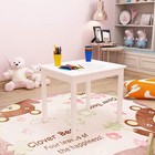 Solid Wood Kids Furniture Toddler Table Kids Activity Table For Eating Reading
