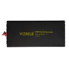 2000w Pure Sine Wave Inverter 12v Dc To Ac 120v Power Converter Home Solar Car