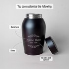 Personalized Cremation Keepsake Human Or Pet Ashes Urn Waterproof With Airtight