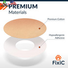 Fixic Freestyle Adhesive Patch 25 Pcs     Good For Libre 1  2  3   Plus     Enlite    