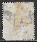 Hong Kong Scott 47 Used Fine - 1891 30c Gray Green - Queen Victoria Issue