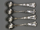 Buttercup By Gorham Sterling Silver Set Of 4 Demitasse Spoons