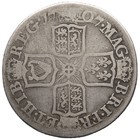 1707 Shilling Anne Coin Edinburgh Mint Uk 2nd Bust  mo4408- 