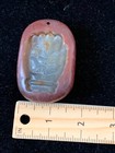 Vintage Large Carved Asian Jade Pendant 94g Very Unique Design
