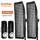 Us 2pack Godox Fw 22 90cm Bowens Mount Softbox With Grid Fr Studio Flashes Light