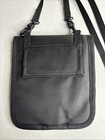 Eddie Bauer Ripstop Travel Wallet Organizer Adjustable Shoulder Strap Black