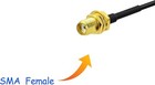 Dual Band Vhf Uhf 136-174mhz 400-470mhz Ham Radio Antenna Magnetic Base Sma F   